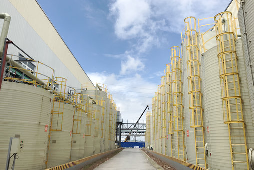 PPH、HDPE擠出纏繞儲(chǔ)罐塔器