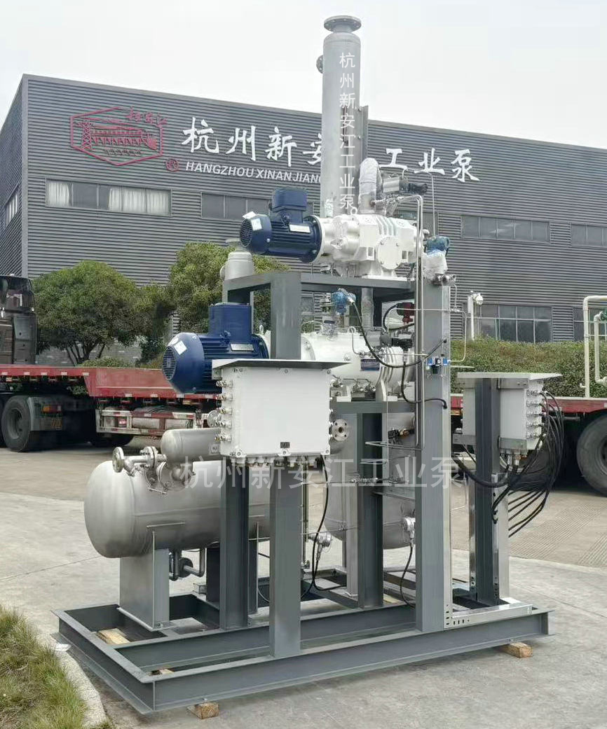 集成化羅茨螺桿真空機組，高效穩(wěn)定，勝任復雜苛刻工藝-杭州新安江工業(yè)泵有限公司